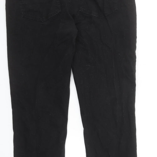 Denim Co. Mens Black Straight Stretch Jeans W38 L30