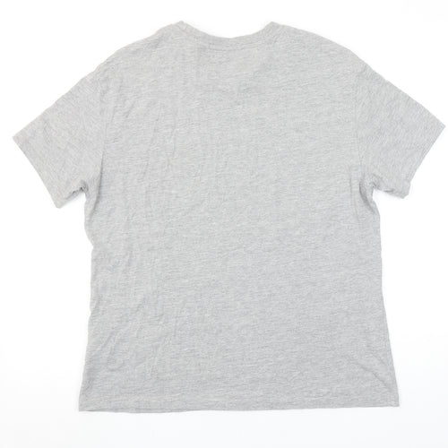 Brave Soul Womens Grey Venice Beach Graphic T-Shirt Size M