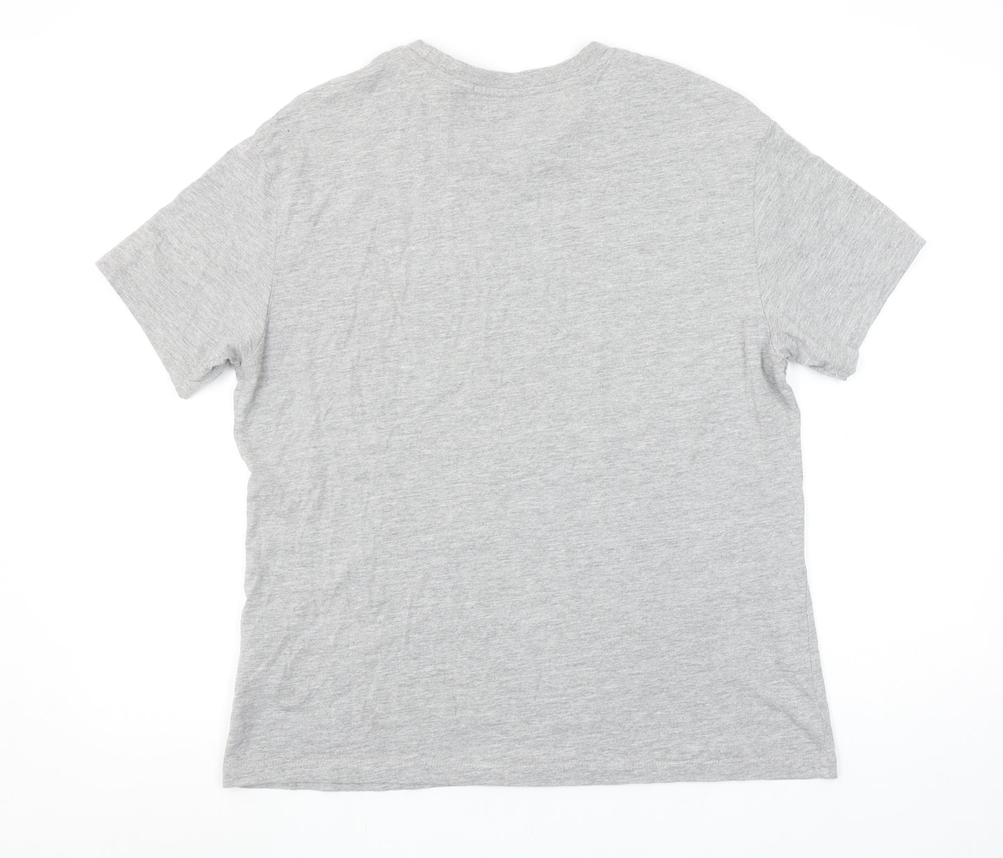 Brave Soul Womens Grey Venice Beach Graphic T-Shirt Size M