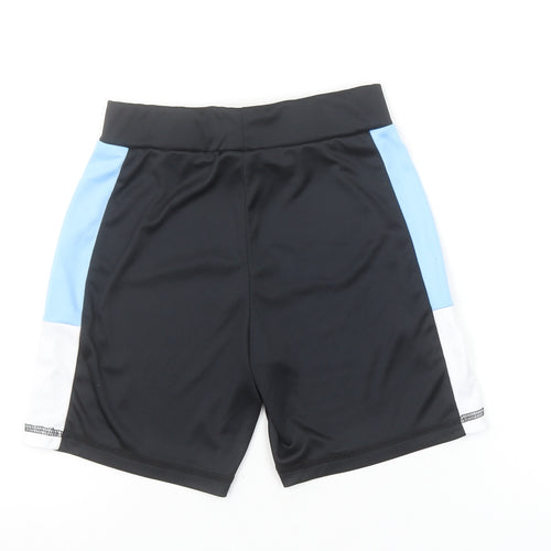 Dunnes Stores Boys Black Athletic Football Shorts 7-8 Years