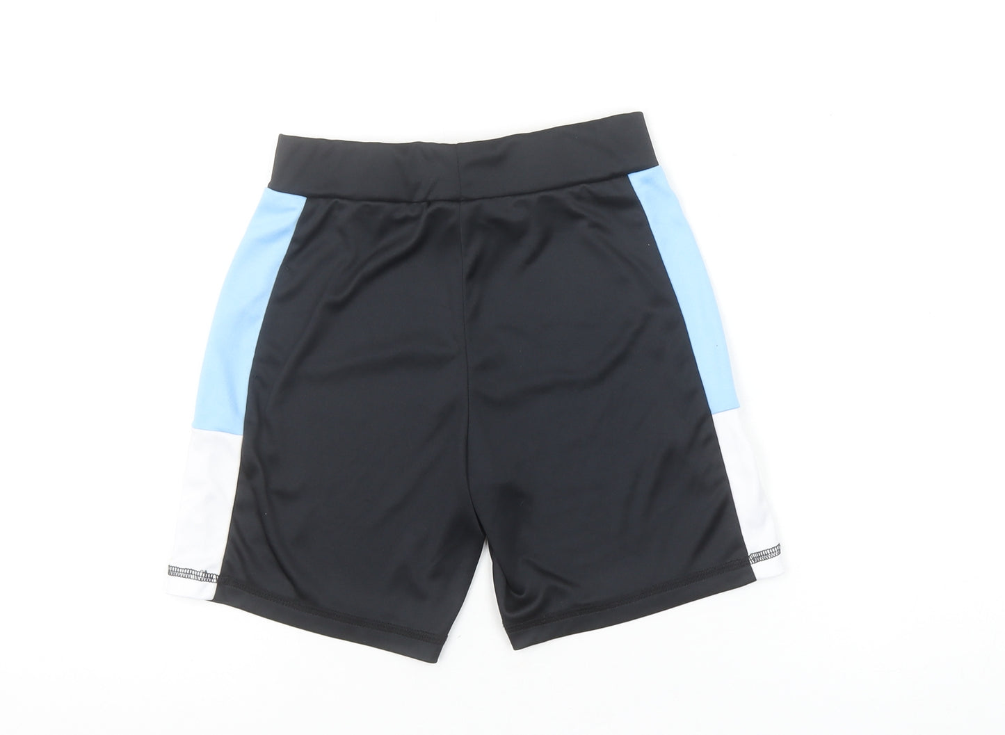 Dunnes Stores Boys Black Athletic Football Shorts 7-8 Years
