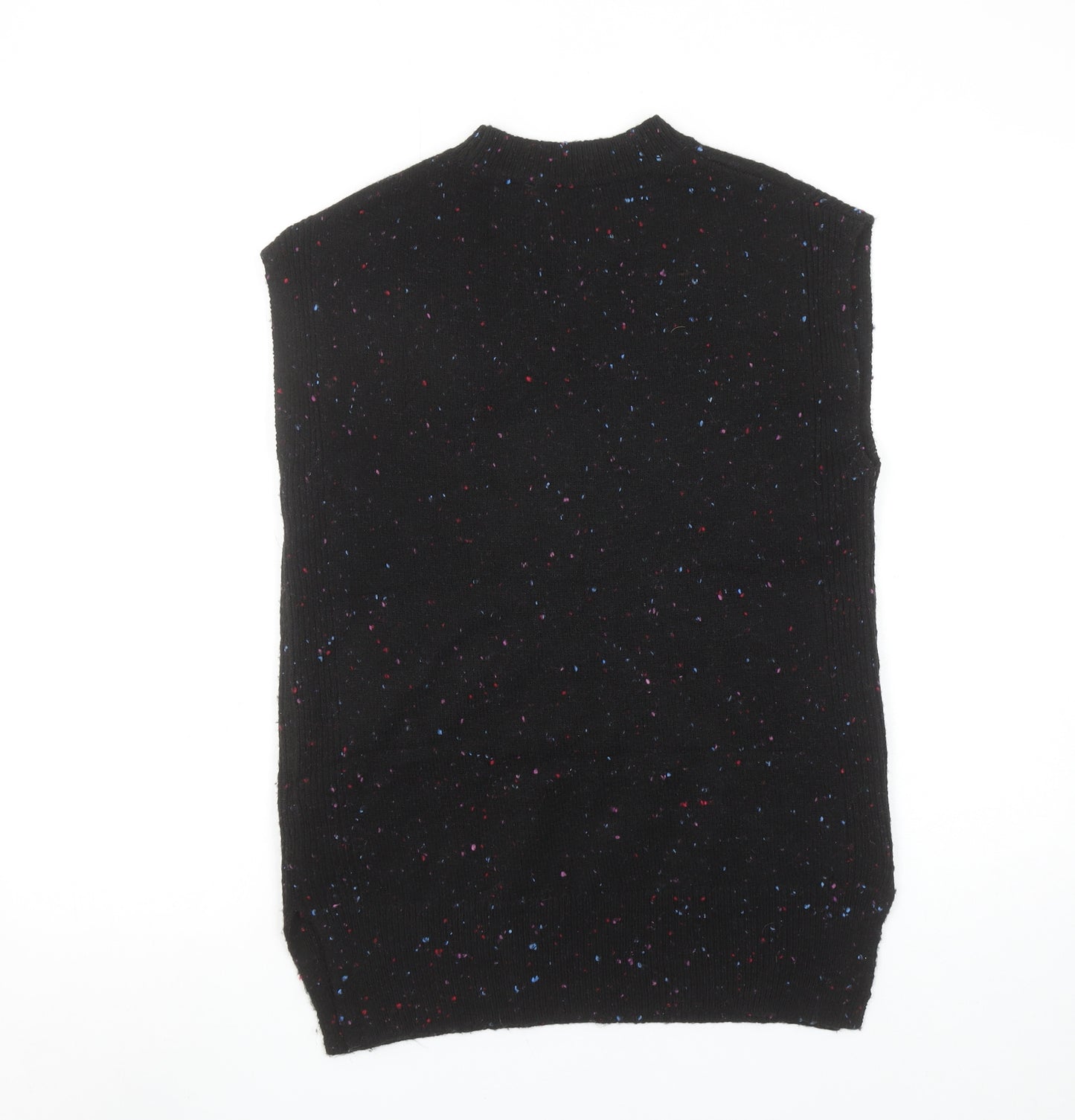 Marks and Spencer Womens Black XS Sleeveless Knit Pullover Jumper