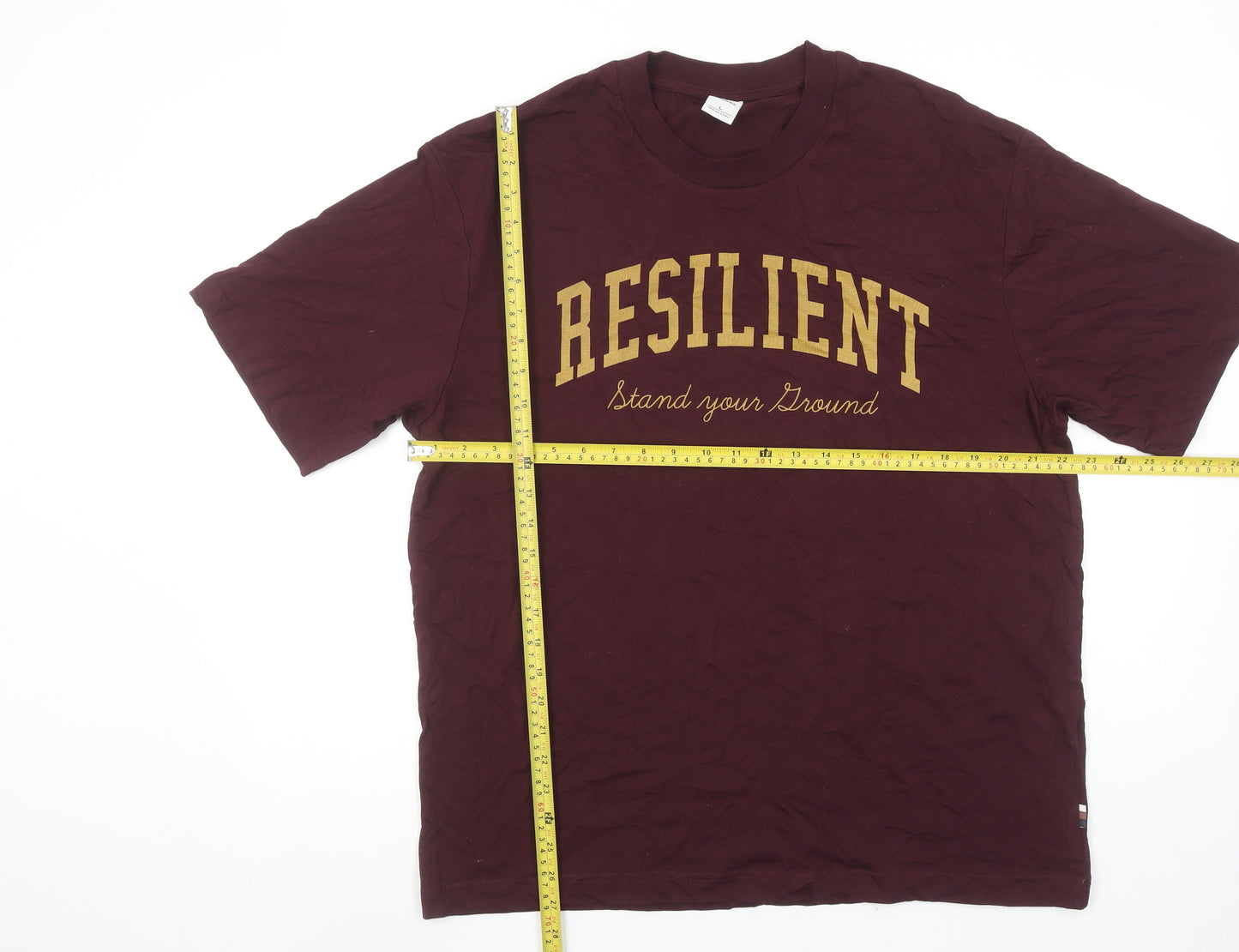 Springfield Men's Brown 'Resilient' Graphic T-Shirt Size L