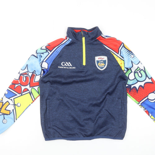 Masita Boys Multicoloured GAA Cúl Camps 1/4 Zip Sports Sweatshirt 3-4 Years