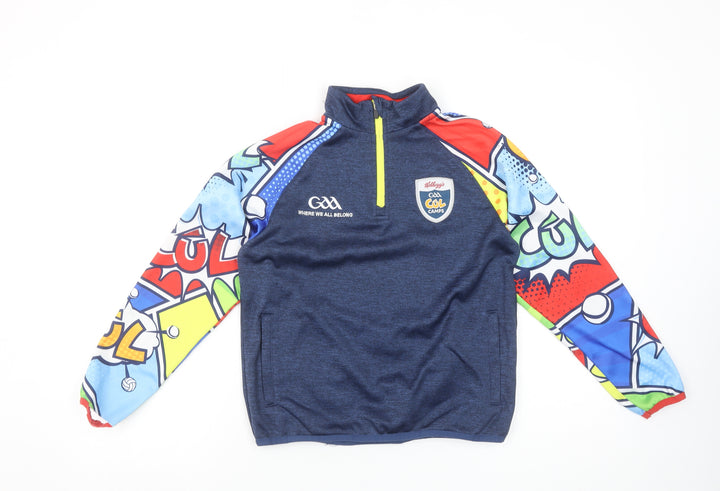 Masita Boys Multicoloured GAA Cúl Camps 1/4 Zip Sports Sweatshirt 3-4 Years