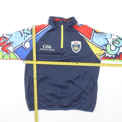 Masita Boys Multicoloured GAA Cúl Camps 1/4 Zip Sports Sweatshirt 3-4 Years
