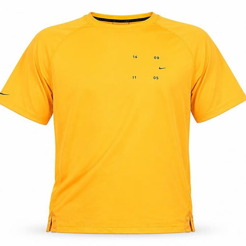 Nike Men's Orange Dri-Fit Short Sleeve Athletic T-Shirt Size M