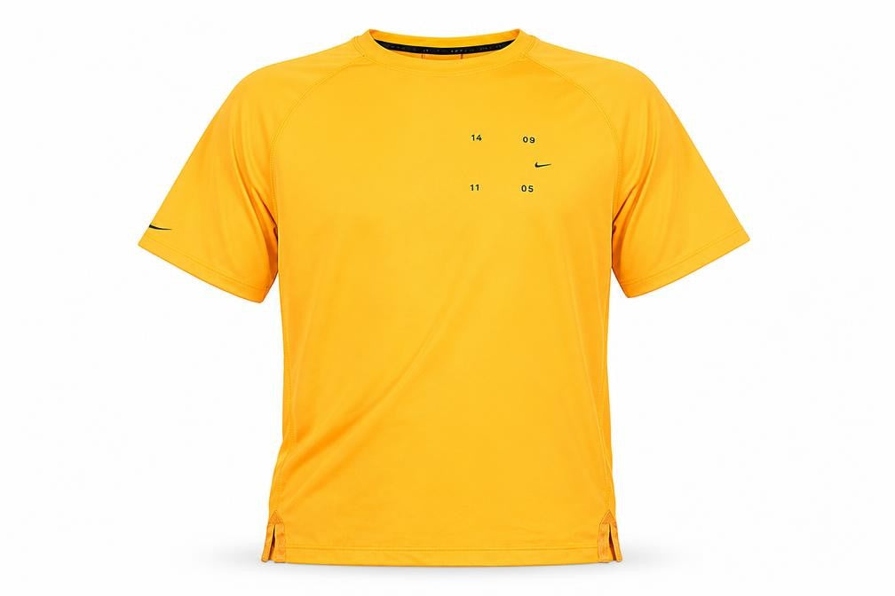 Nike Men's Orange Dri-Fit Short Sleeve Athletic T-Shirt Size M