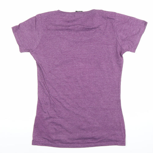 River Wear Women’s Purple Mama Bear Graphic T-Shirt Size S