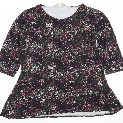 Nougat Women’s Multicoloured XL Tunic Blouse 3/4 Sleeve Viscose