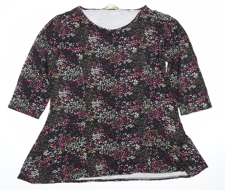 Nougat Women’s Multicoloured XL Tunic Blouse 3/4 Sleeve Viscose