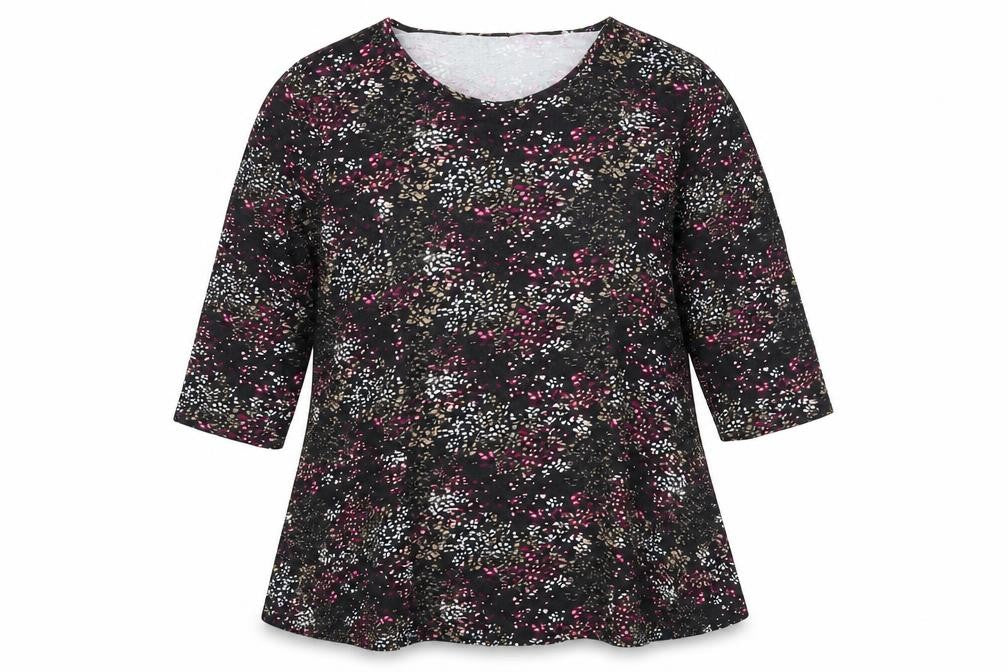 Nougat Women’s Multicoloured XL Tunic Blouse 3/4 Sleeve Viscose