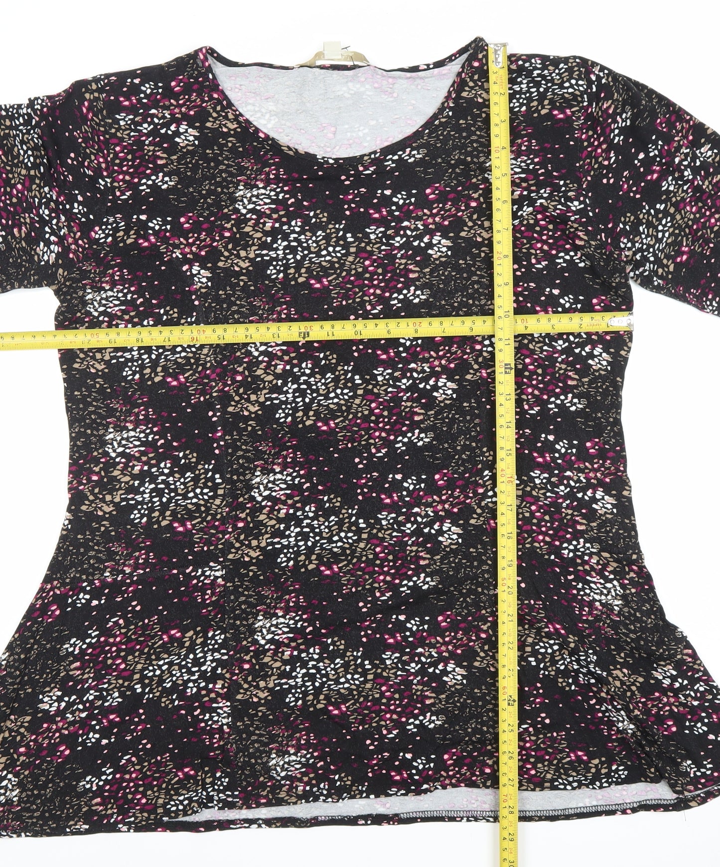 Nougat Women’s Multicoloured XL Tunic Blouse 3/4 Sleeve Viscose