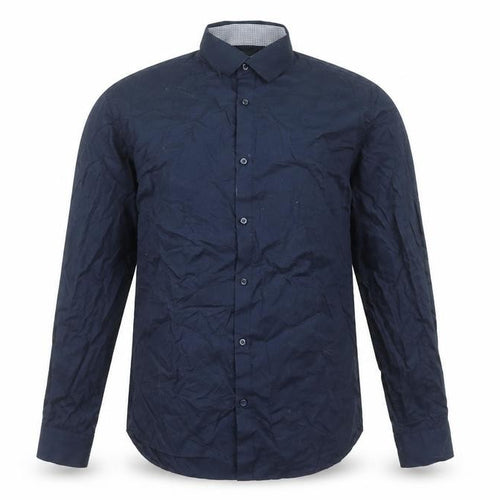 Selected Homme Men's Blue Slim Fit Long Sleeve Dress Shirt XL
