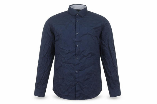 Selected Homme Men's Blue Slim Fit Long Sleeve Dress Shirt XL