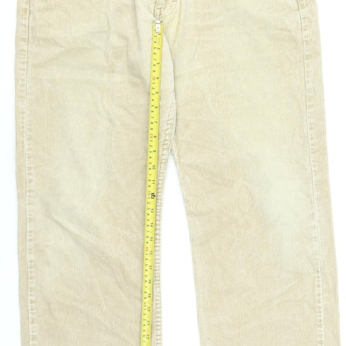 Tommy Hilfiger Men's Beige Corduroy Chino Trousers 36W 32L