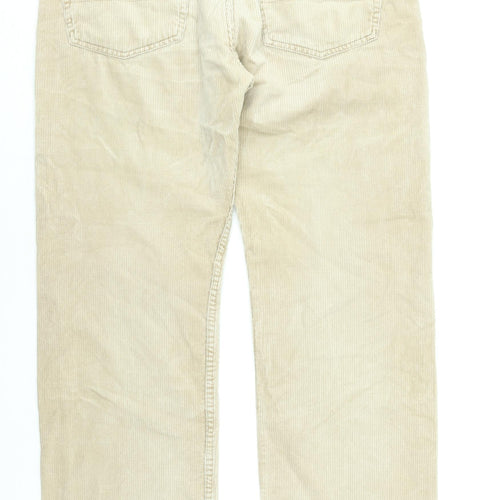Tommy Hilfiger Men's Beige Corduroy Chino Trousers 36W 32L