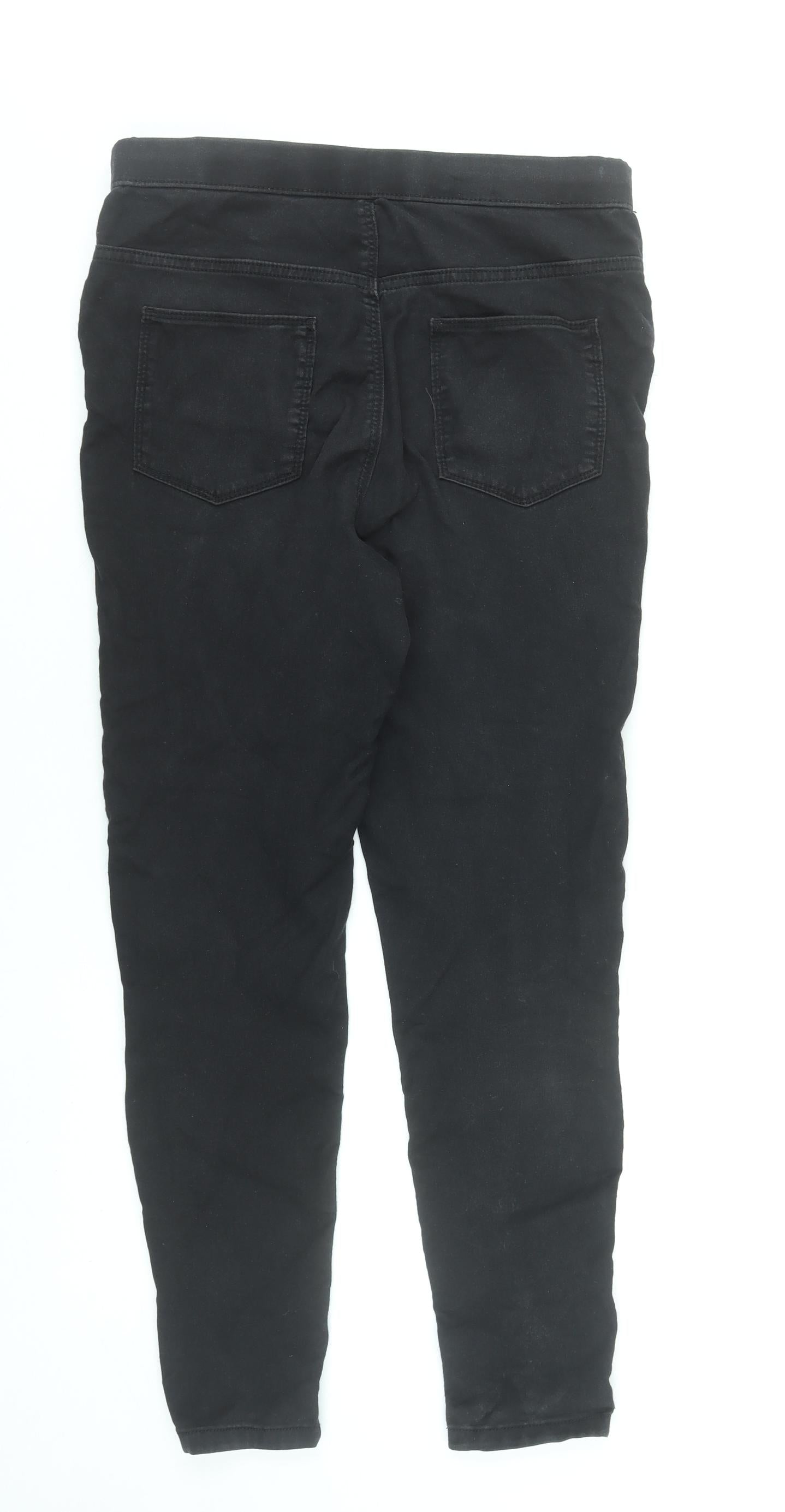 Dunnes Stores Womens Black Size 12 Jegging Slim Fit Stretch Jeans