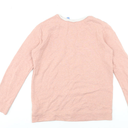 Adidas Women’s Pink Crew Neck Long Sleeve Pullover Sweatshirt Size 8 UK
