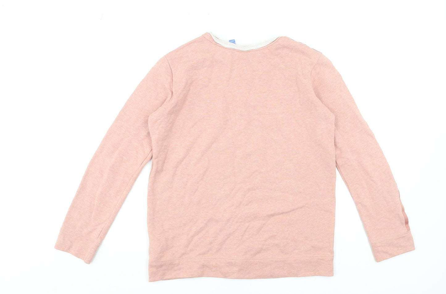 Adidas Women’s Pink Crew Neck Long Sleeve Pullover Sweatshirt Size 8 UK