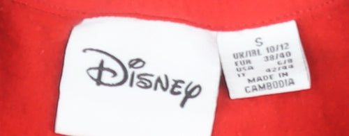 Disney Women’s Red Mickey & Friends Sweatshirt UK 10/12 Small