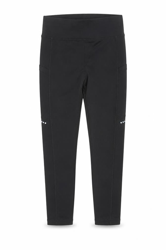 Dunnes Stores Girls Black Activewear Leggings 7-8 Years Stretch Sportswear