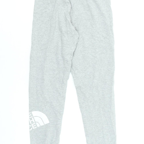 The North Face Womens Grey XS Leggings Cotton Blend Stretch Activewear