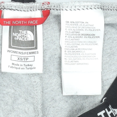 The North Face Womens Grey XS Leggings Cotton Blend Stretch Activewear
