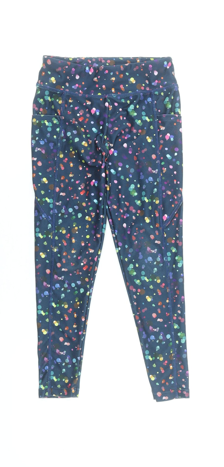 Leigh Tucker Willow Girls Multicoloured 7-8 Years Ankle Active Leggings