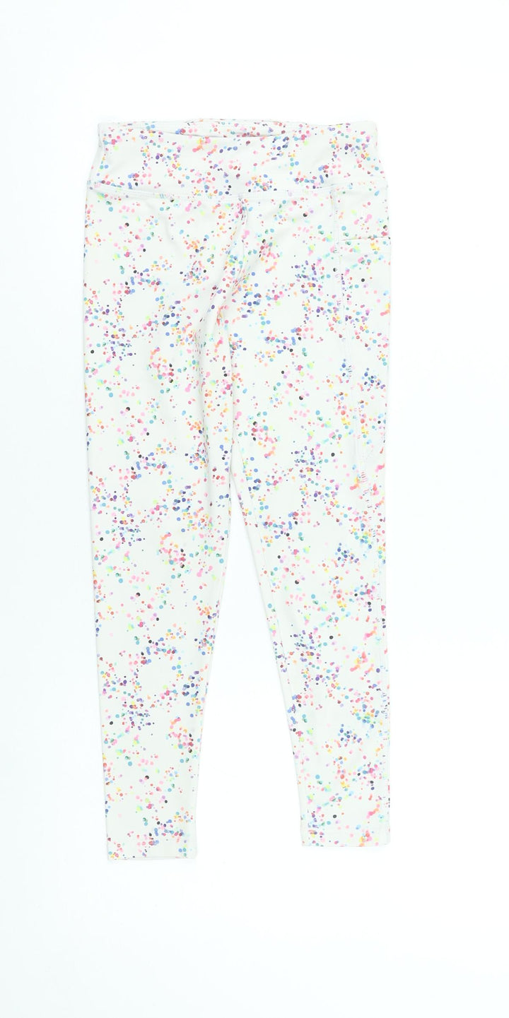 Leigh Tucker Willow Girls Multicoloured 7-8 Years Activewear Leggings