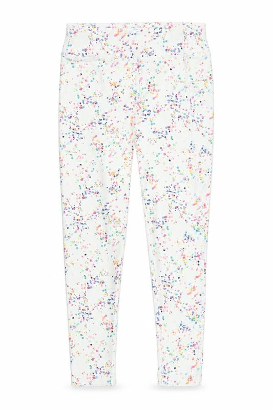 Front view of Leigh Tucker Willow girls’ multicoloured 7-8 years activewear leggings