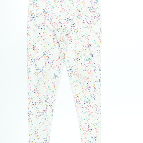 Leigh Tucker Willow Girls Multicoloured Leggings 7-8 Years Slim Fit Activewear