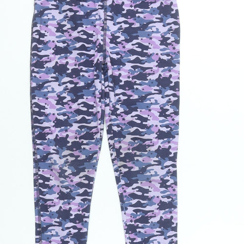 Dunnes Stores Girls Multicoloured Camouflage Activewear Leggings 7-8 Years