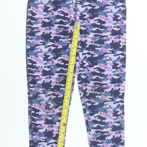 Dunnes Stores Girls Multicoloured Camouflage Activewear Leggings 7-8 Years