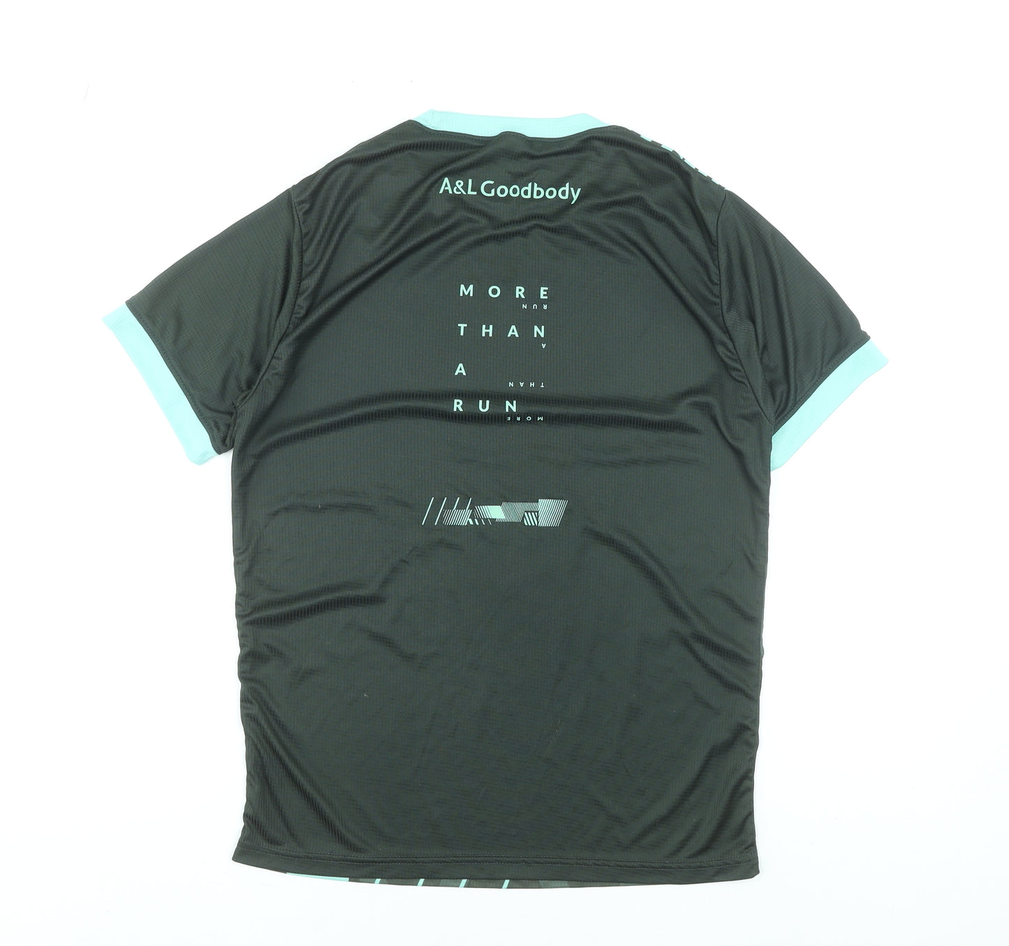 RVI Sports Mens Green Running 5K 2024 T-Shirt Size M Activewear Top