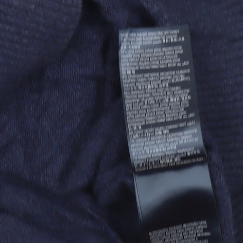 Tommy Hilfiger Men's Blue XL Cotton Cashmere Crew Neck Jumper