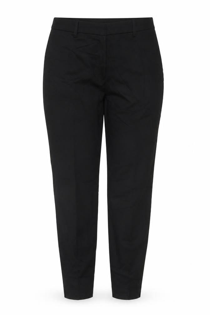 H&M Women's Black Slim Fit Trousers Size 8 Cotton Blend