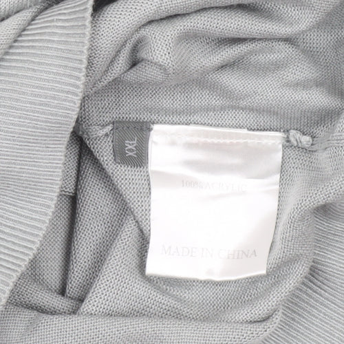 Ping Men's Grey 2XL Crew Neck Golf Pullover Jumper