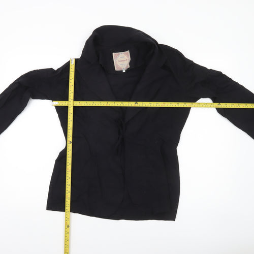 Lindex Women's Black Size 14 Single-Breasted Blazer Jacket