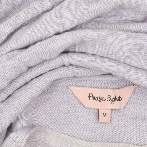 Phase Eight Women’s Purple Knit Relaxed Fit Jumper Medium