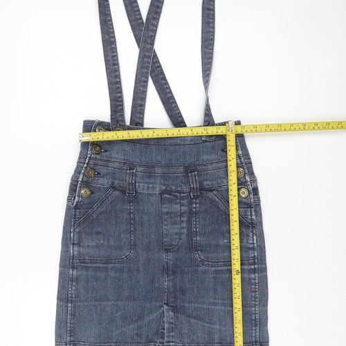 Denim Co Women’s Blue Denim A-Line Short Skirt Size 10