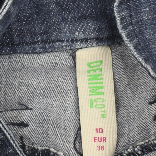 Denim Co Women’s Blue Denim A-Line Short Skirt Size 10