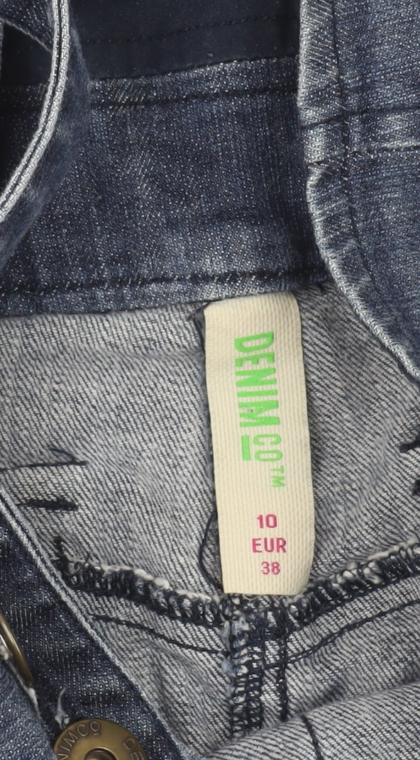 Denim Co Women’s Blue Denim A-Line Short Skirt Size 10