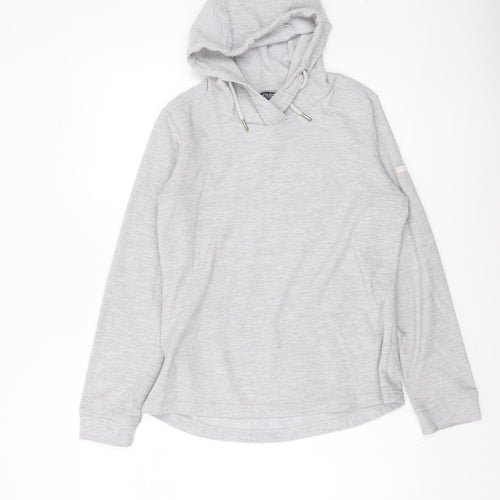 Regatta Women’s Grey Pullover Hoodie UK 10 Polyester Casual