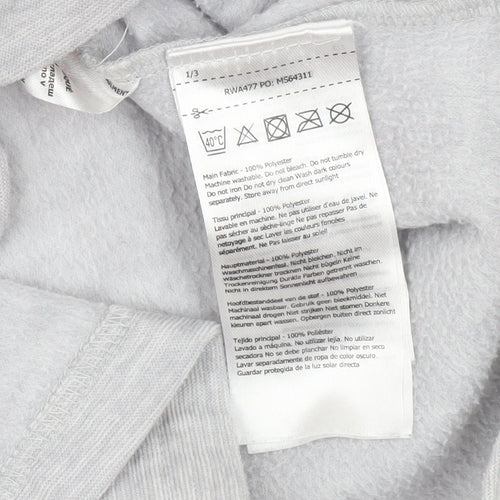 Regatta Women’s Grey Pullover Hoodie UK 10 Polyester Casual