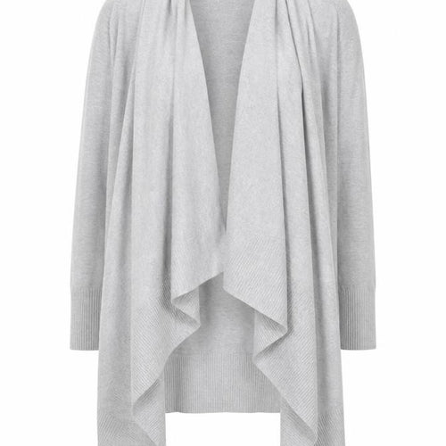 Ted Baker Women's Grey Long Sleeve Open Knit Cardigan Size 8