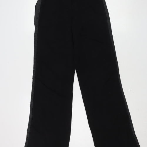 H&M Women’s Black Dress Pants Size 10 Regular Twill Straight Trousers