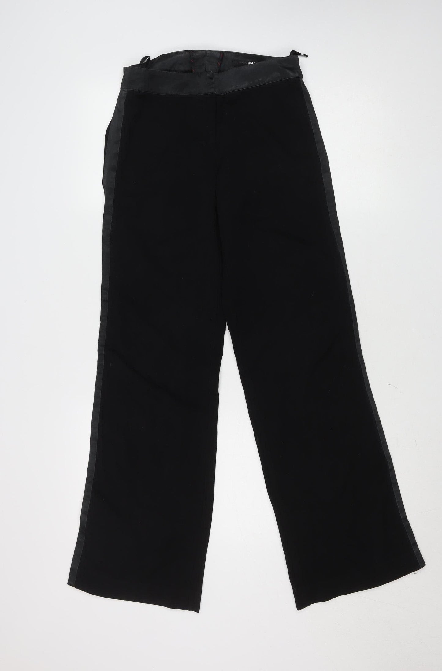 H&M Women’s Black Dress Pants Size 10 Regular Twill Straight Trousers