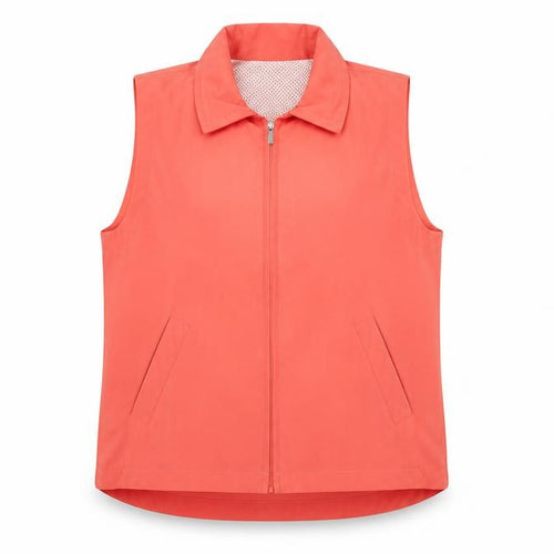 Lady Augusta Women’s Pink Lightweight Microfibre Zip Waistcoat S