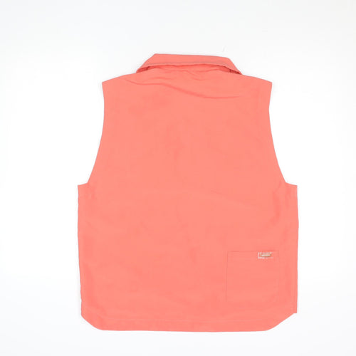 Lady Augusta Women’s Pink Lightweight Microfibre Zip Waistcoat S